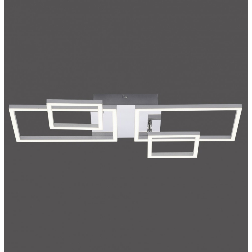Leuchten Direkt 14030-55 - LED Lestenec IVEN 2xLED/12W/230V + 2xLED/5,5W