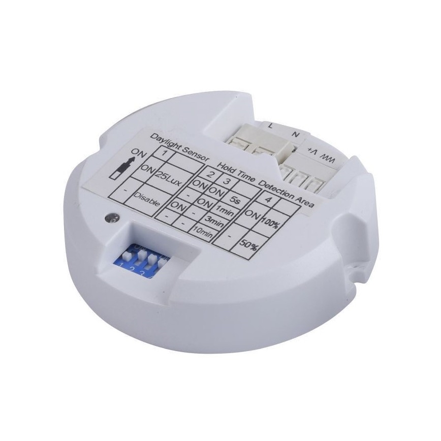 Leuchten Direkt 14122-16 - LED Kopalniška stropna svetilka s senzorjem SKYLER LED/12W/230V IP44