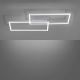 Leuchten Direkt 14140-55 - LED Zatemnitvena stropna svetilka IVEN 2xLED/13,5W/230V + daljinski upravljalnik
