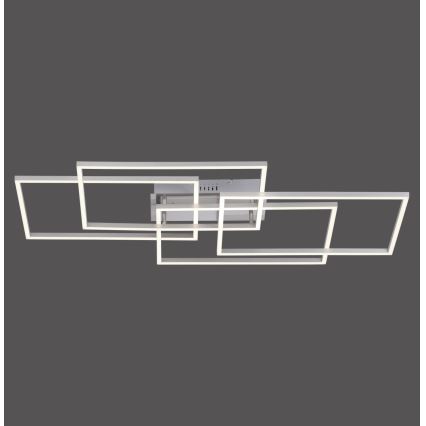 Leuchten Direkt 14151-55 - LED Zatemnitvena stropna svetilka IVEN 4xLED/12W/230V + daljinski upravljalnik