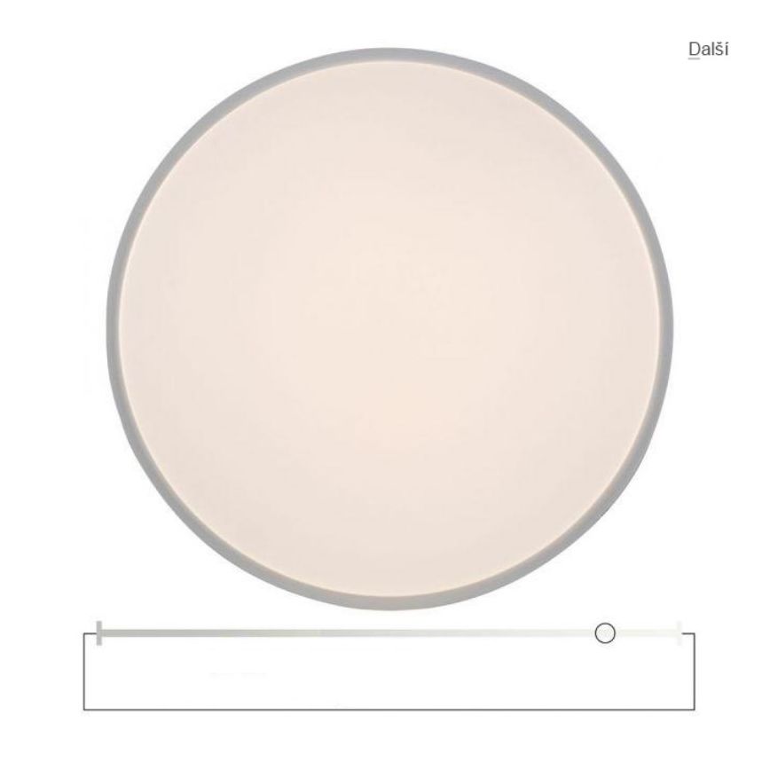 Leuchten Direkt 14208-16 - LED Zatemnitvena stropna svetilka COLIN LED/18W/230V