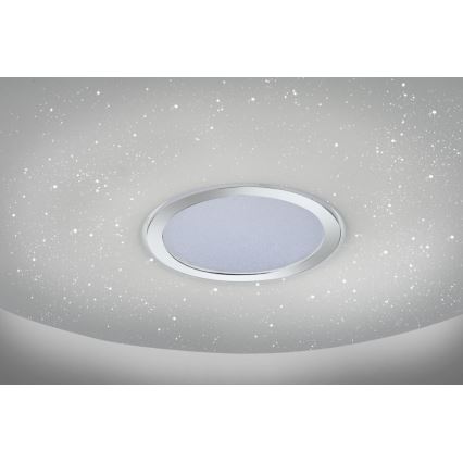 Leuchten Direkt 14228-16-LED Zatemnitvena stropna svetilka JONAS LED/40W/230V 3000-5000K + Daljinski upravljalnik