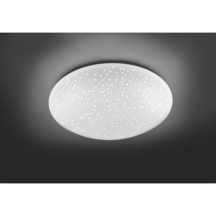 Leuchten Direkt 14242-16 - LED RGB Zatemnitvena stropna svetilka SKYLER LED/18W/230V + Daljinski upravljalnik