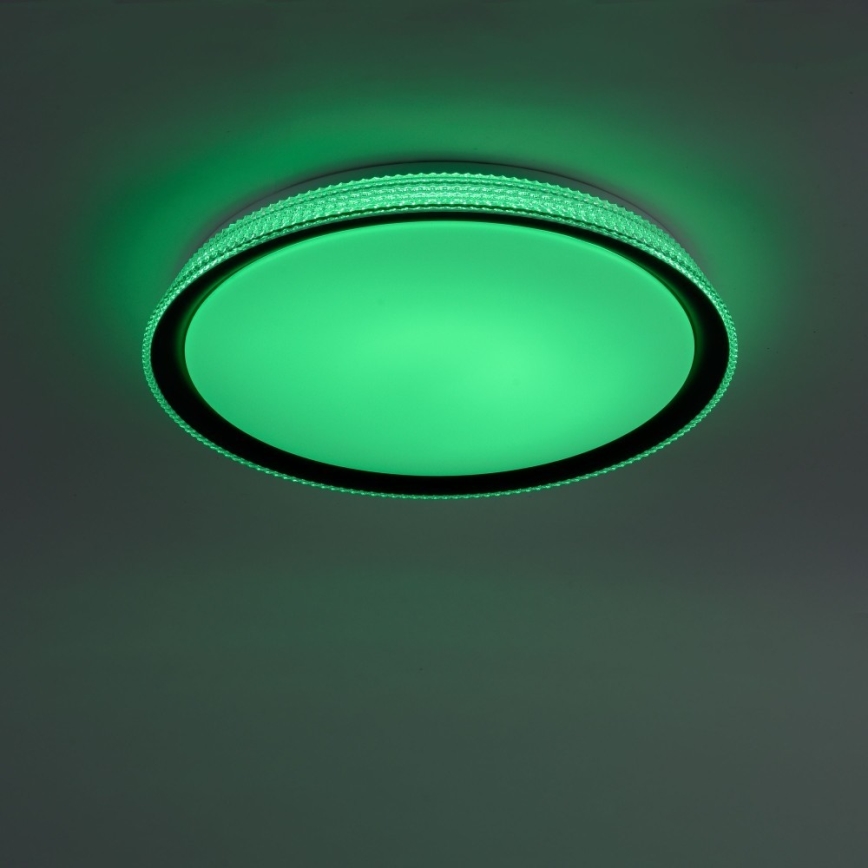 Leuchten Direkt 14339-21 - LED RGB Zatemnitvena stropna svetilka KARI LED/37W/230V Tuya 2700-5000K + Daljinski upravljalnik