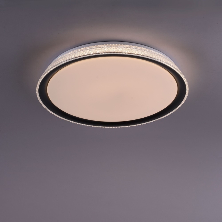 Leuchten Direkt 14339-21 - LED RGB Zatemnitvena stropna svetilka KARI LED/37W/230V Tuya 2700-5000K + Daljinski upravljalnik
