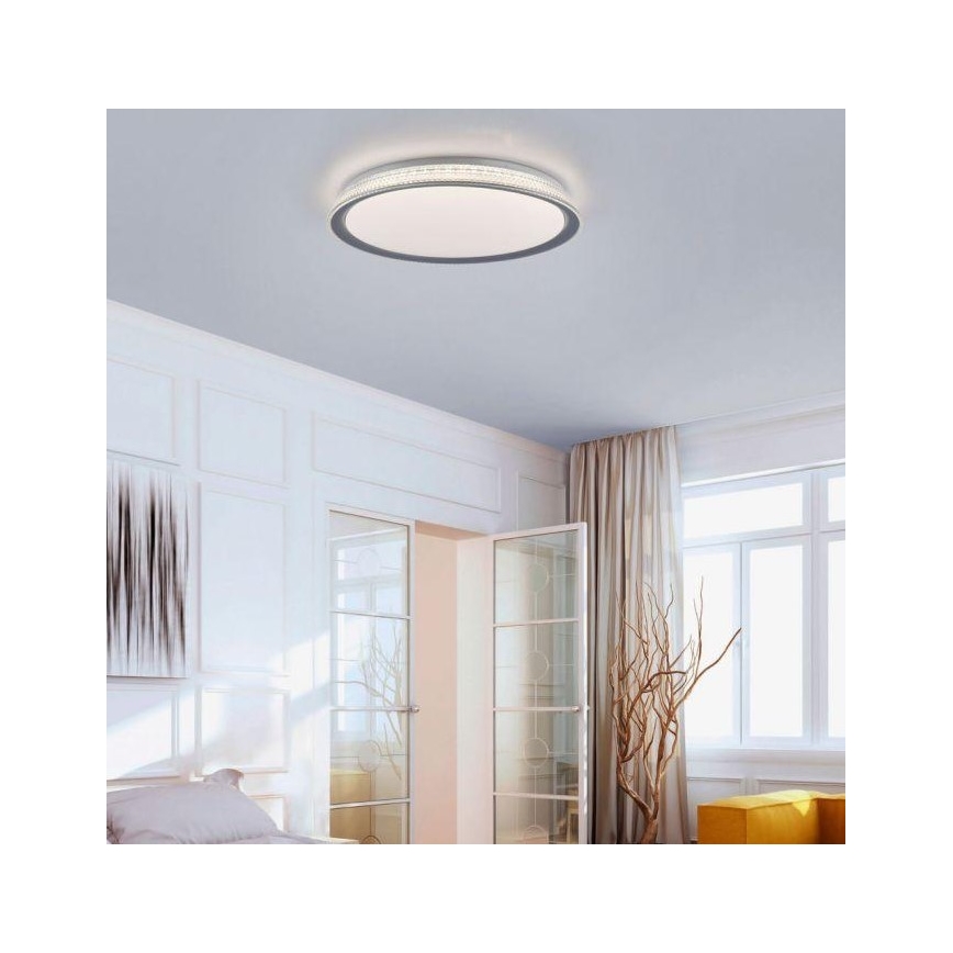 Leuchten Direkt 14359-21 - LED Zatemnitvena stropna svetilka KARI LED/36W/230V