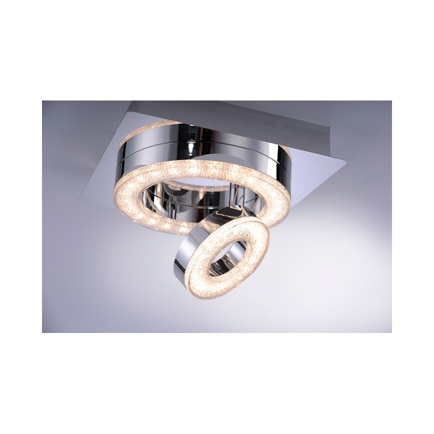Leuchten Direkt 14520-17 - LED Stropna svetilka TIM LED/2,8W/230V + LED/3,1W
