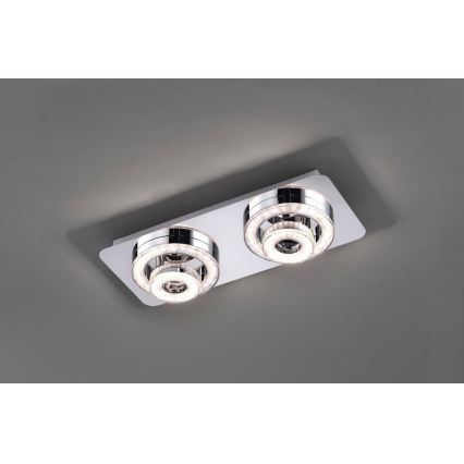 Leuchten Direkt 14521-17 - LED Stropna svetilka TIM 2xLED/2,8W/230V + 2xLED/3,1W