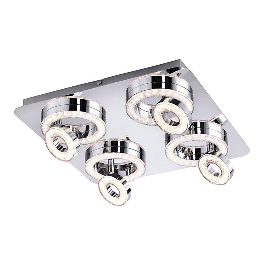 Leuchten Direkt 14522-17 - LED Reflektor TIM 4xLED/2,8W/230V + 4xLED/3,1W