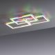 Leuchten Direkt 14636-55 - LED RGB Zatemnitvena stropna svetilka FELIX LED/35W/230V + Daljinski upravljalnik