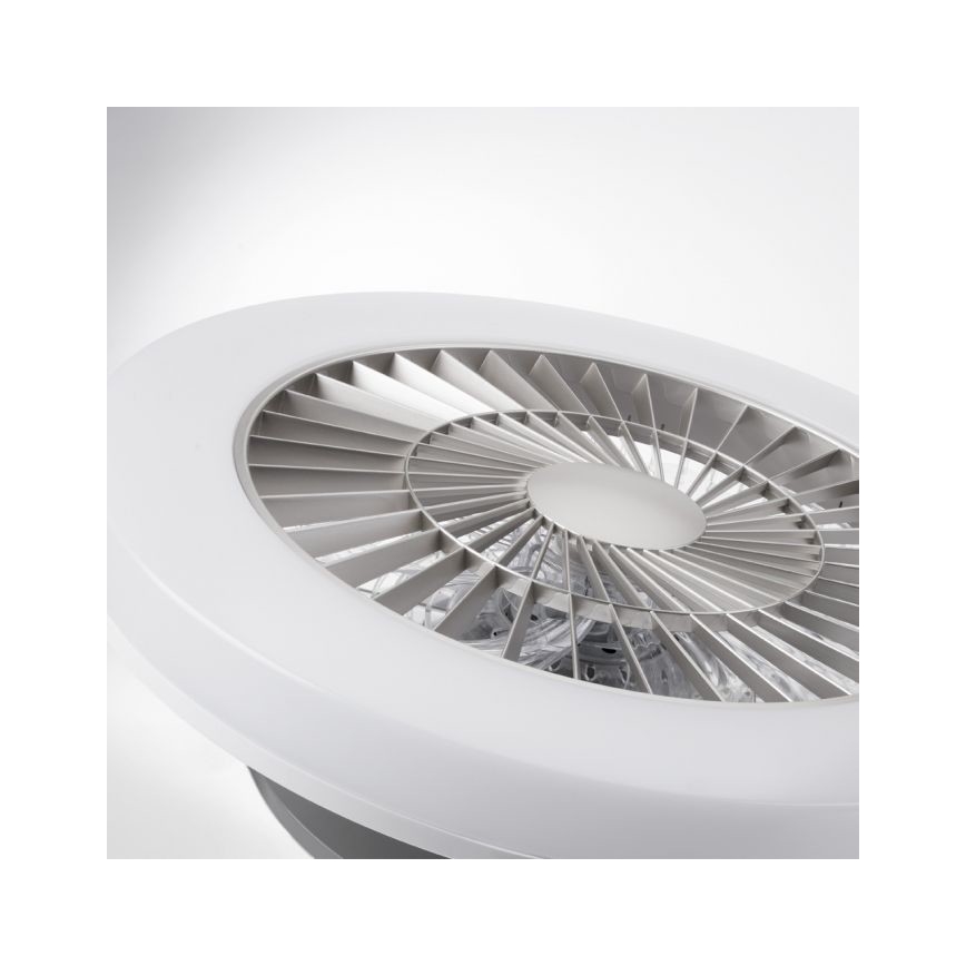 Leuchten Direkt 14645-55 - LED Svetilka z ventilatorjem LEONARD LED/27W/230V
