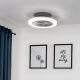Leuchten Direkt 14645-55 - LED Svetilka z ventilatorjem LEONARD LED/27W/230V