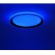 Leuchten Direkt 14659-18 - LED RGB Zatemnitvena stropna svetilka LOLA LED/24W/230V Tuya + daljinski upravljalnik