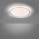 Leuchten Direkt 14661-21 - LED RGB Zatemnitvena stropna svetilka LOLA LED/40W/230V Tuya + daljinski upravljalnik