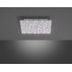 Leuchten Direkt 14670-55 - LED Zatemnitvena stropna svetilka SPARKLE LED/12W/230V + daljinski upravljalnik
