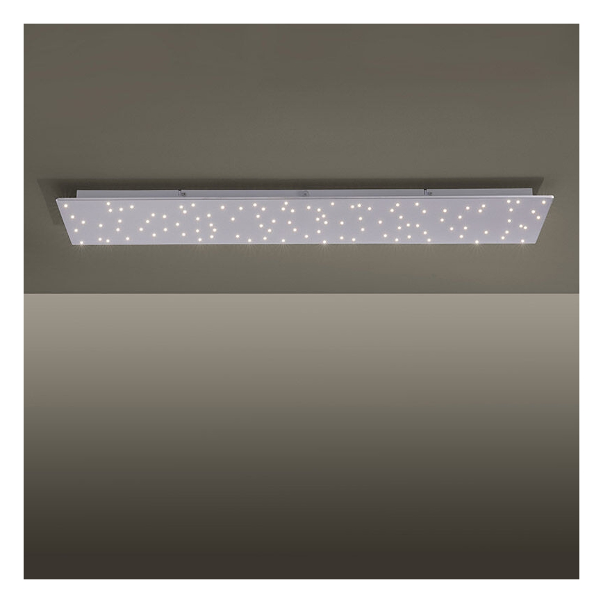 Leuchten Direkt 14672-55 - LED Zatemnitvena stropna svetilka SPARKLE LED/18W/230V 2700-5000K + Daljinski upravljalnik