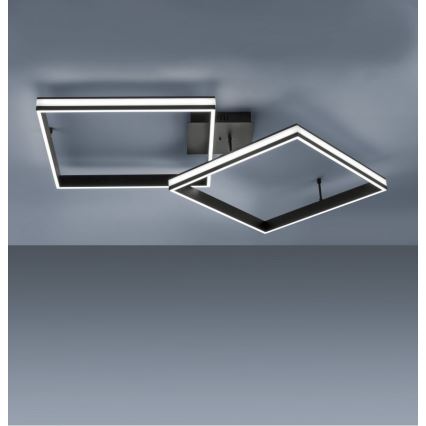 Leuchten Direkt 14700-18 - LED Zatemnitveni lestenec ELIS 2xLED/19W/230V + Daljinski upravljalnik