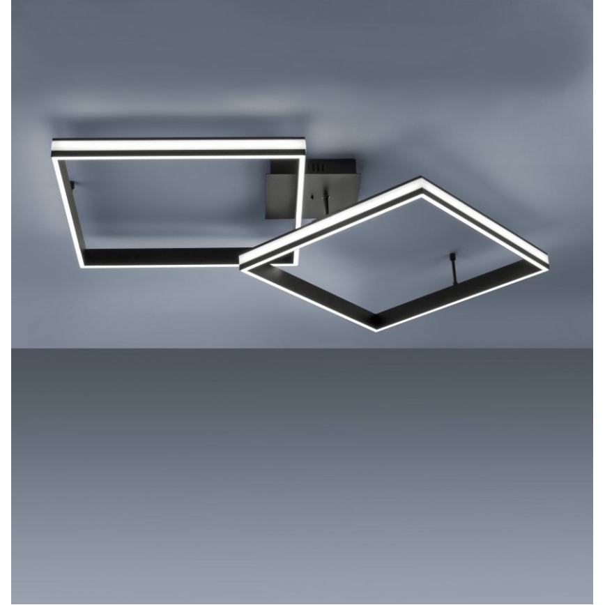 Leuchten Direkt 14700-18 - LED Zatemnitveni lestenec ELIS 2xLED/19W/230V + Daljinski upravljalnik