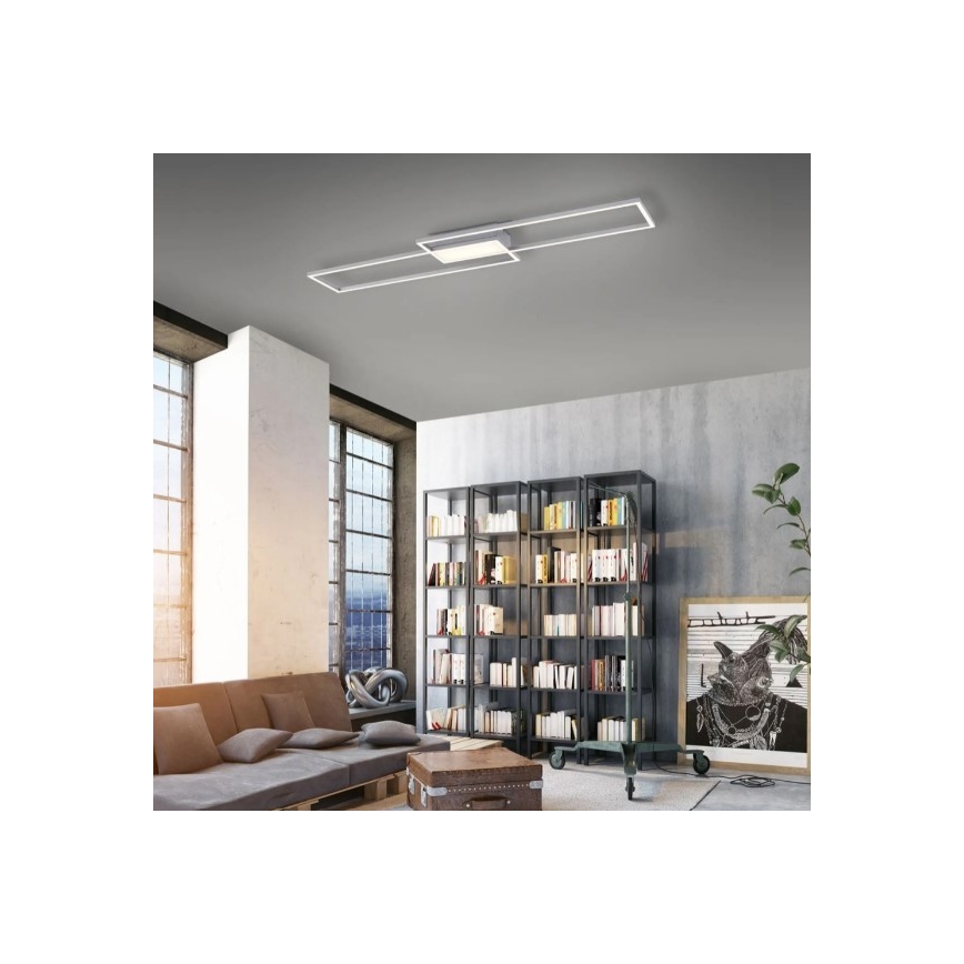 Leuchten Direkt 14711-55 - LED Zatemnivena stropna svetilka ASMIN LED/42W/230V 3000-5000K + Daljinski upravljalnik