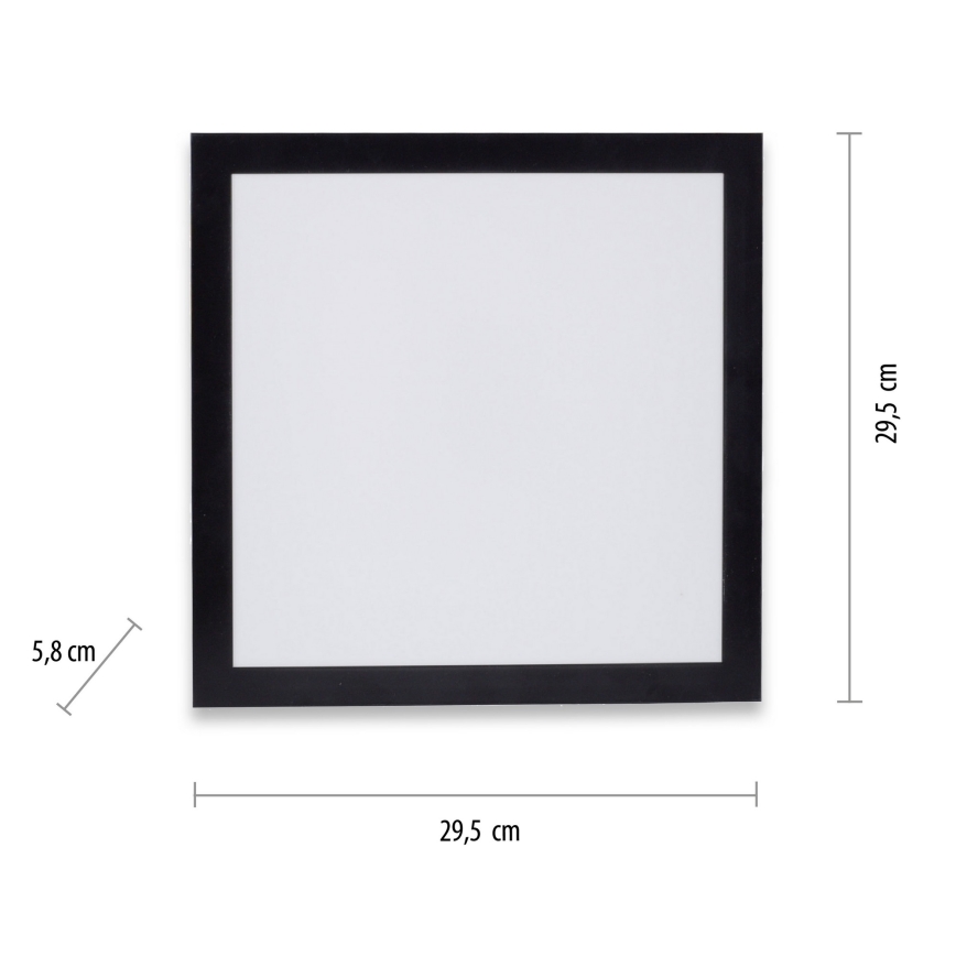 Leuchten Direkt 14740-18 - LED stropna svetilka FLAT LED/7W/230V