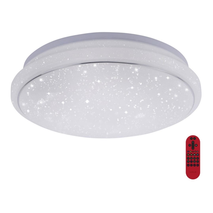 Leuchten Direkt 14742-16 - LED RGB Zatemnitvena stropna svetilka JUPI LOLASMART LED/18W/230V Tuya 2700-5000K + Daljinski upravljalnik