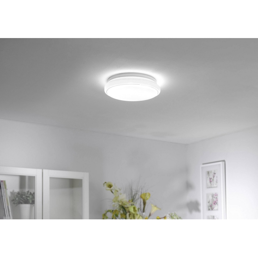 Leuchten Direkt 14742-16 - LED RGB Zatemnitvena stropna svetilka JUPI LOLASMART LED/18W/230V Tuya 2700-5000K + Daljinski upravljalnik