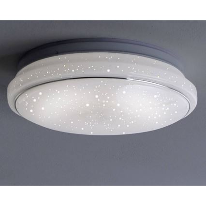 Leuchten Direkt 14742-16 - LED RGB Zatemnitvena stropna svetilka JUPI LOLASMART LED/18W/230V Tuya 2700-5000K + Daljinski upravljalnik