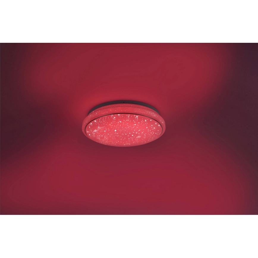 Leuchten Direkt 14742-16 - LED RGB Zatemnitvena stropna svetilka JUPI LOLASMART LED/18W/230V Tuya 2700-5000K + Daljinski upravljalnik