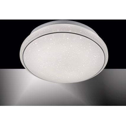 Leuchten Direkt 14742-16 - LED RGB Zatemnitvena stropna svetilka JUPI LOLASMART LED/18W/230V Tuya 2700-5000K + Daljinski upravljalnik