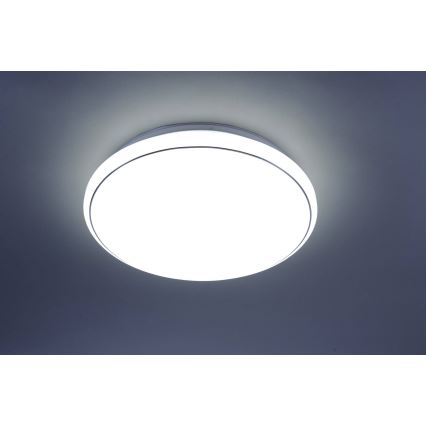 Leuchten Direkt 14744-16 - LED RGB Zatemnitvena stropna svetilka JUPI LOLASMART LED/32W/230V + Daljinski upravljalnik