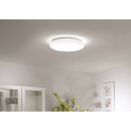 Leuchten Direkt 14744-16 - LED RGB Zatemnitvena stropna svetilka JUPI LOLASMART LED/32W/230V + Daljinski upravljalnik