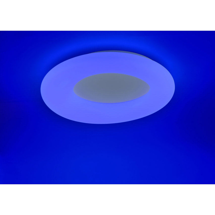 Leuchten Direkt 14746-16 - LED RGB Zatemnitvena stropna svetilka LOLA LED/38W/230V Tuya + daljinski upravljalnik