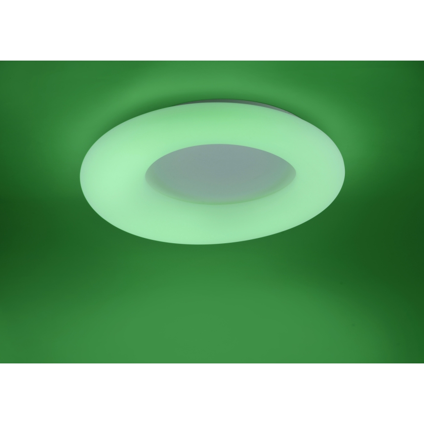 Leuchten Direkt 14746-16 - LED RGB Zatemnitvena stropna svetilka LOLA LED/38W/230V Tuya + daljinski upravljalnik