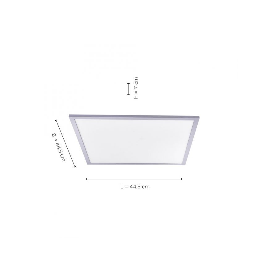Leuchten Direkt 14752-21 - LED Stropna svetilka FLAT LED/17W/230V