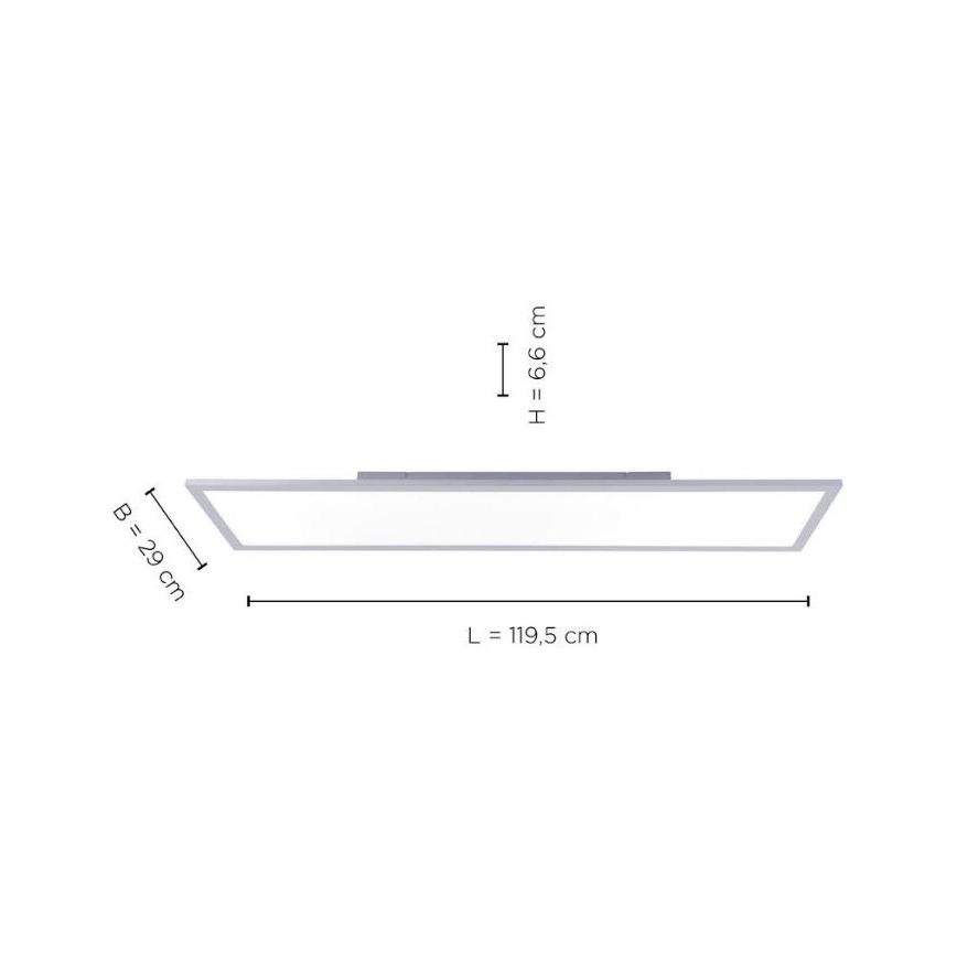 Leuchten Direkt 14753-21 - LED Plošča FLAT LED/22W/230V