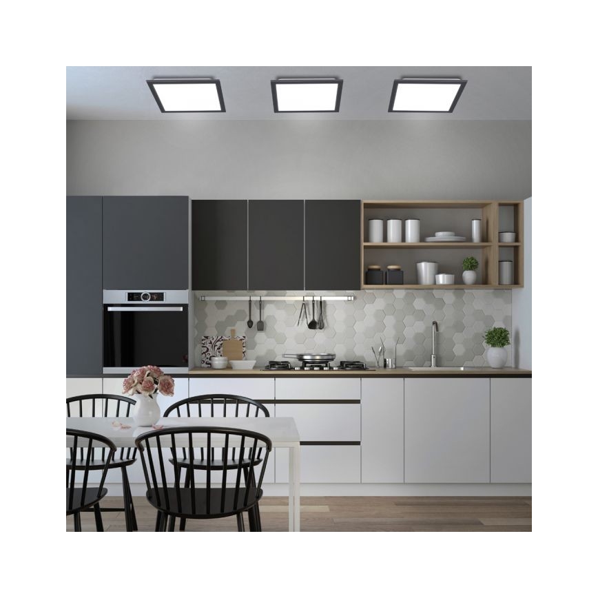 Leuchten Direkt 14754-18- LED Zatemnitvena stropna svetilka FLAT LED/20W/230V 2700K-5000K + Daljinski upravljalnik