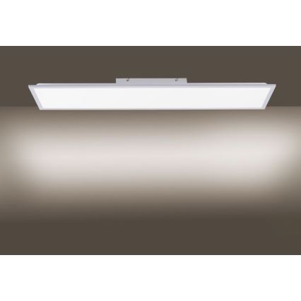 Leuchten Direkt 14757-21- LED Zatemnitvena plošča FLAT LED/36W/230V 2700-5000K srebrna + Daljinski upravljalnik