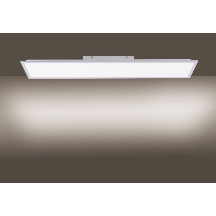 Leuchten Direkt 14757-21- LED Zatemnitvena plošča FLAT LED/36W/230V 2700-5000K srebrna + Daljinski upravljalnik