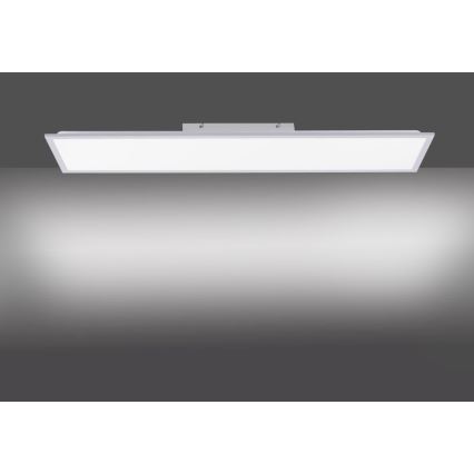 Leuchten Direkt 14757-21- LED Zatemnitvena plošča FLAT LED/36W/230V 2700-5000K srebrna + Daljinski upravljalnik