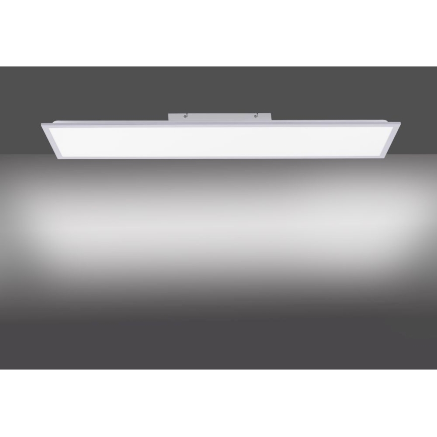 Leuchten Direkt 14757-21- LED Zatemnitvena plošča FLAT LED/36W/230V 2700-5000K srebrna + Daljinski upravljalnik