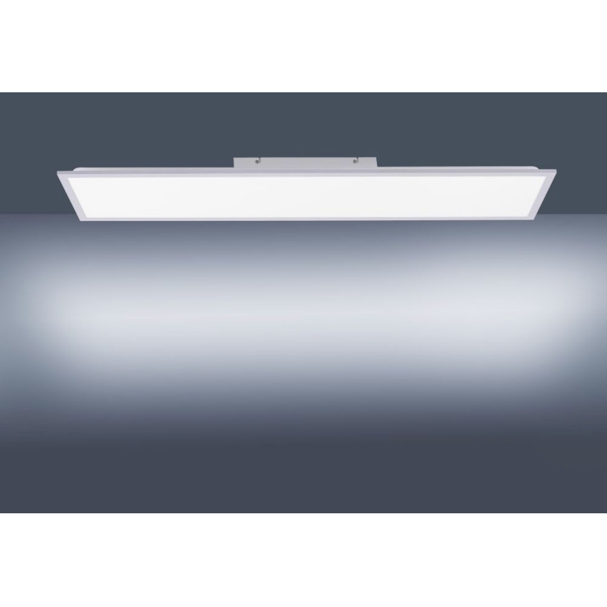 Leuchten Direkt 14757-21- LED Zatemnitvena plošča FLAT LED/36W/230V 2700-5000K srebrna + Daljinski upravljalnik