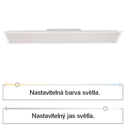 Leuchten Direkt 14762-16 - LED Zatemnitvena svetilka STARRYFLAT LED/36W/230V + Daljinski upravljalnik