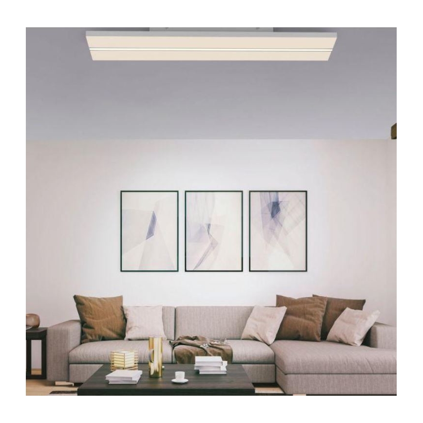 Leuchten Direkt 14854-16 - LED Zatemnitvena stropna svetilka EDGING LED/30W/230V 2700-5000K + Daljinski upravljalnik