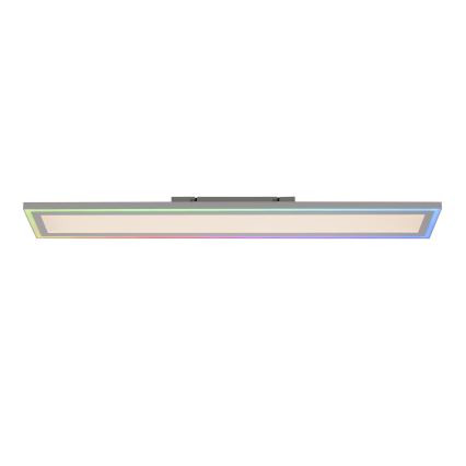 Leuchten Direkt 14901-16 - LED RGB Zatemnitvena stropna svetilka EDGING LED/24W/230V + Daljinski upravljalnik