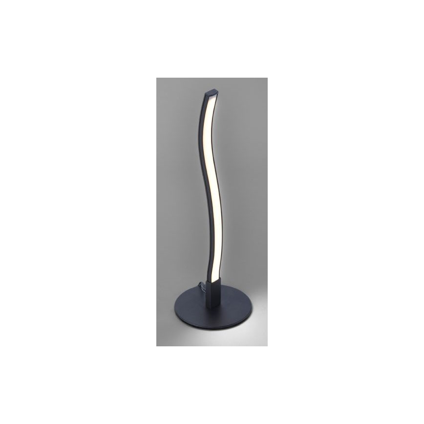 Leuchten Direkt 15128-18 - LED Namizna svetilka WAWE LED/3W/230V črna