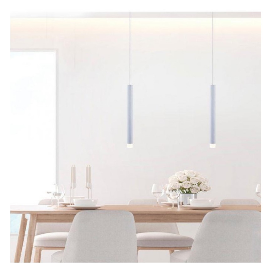 Leuchten Direkt 15202-95 - LED Lestenec na vrvici BRUNO LED/4,8W/230V