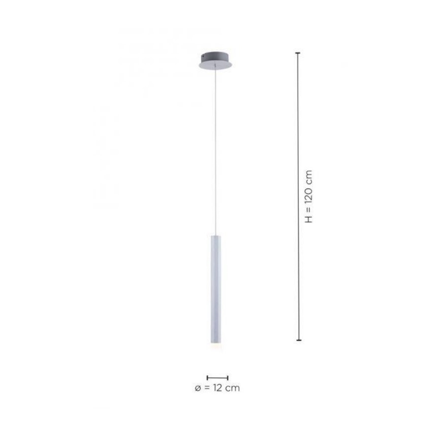 Leuchten Direkt 15202-95 - LED Lestenec na vrvici BRUNO LED/4,8W/230V