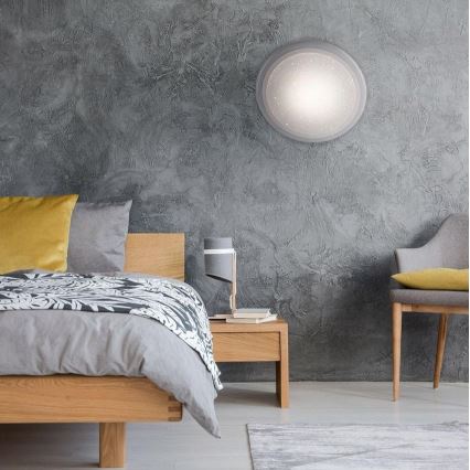 Leuchten Direkt 15220-16 - LED RGB Zatemnitvena stropna svetilka LUISA LED/28W/230V + Daljinski upravljalnik