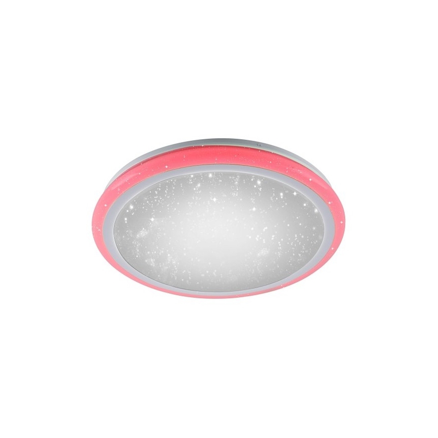 Leuchten Direkt 15220-16 - LED RGB Zatemnitvena stropna svetilka LUISA LED/28W/230V + Daljinski upravljalnik