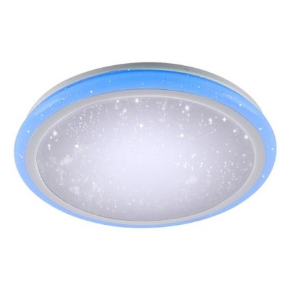 Leuchten Direkt 15220-16 - LED RGB Zatemnitvena stropna svetilka LUISA LED/28W/230V + Daljinski upravljalnik